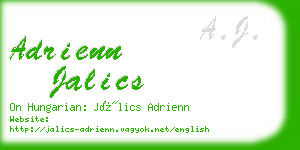 adrienn jalics business card